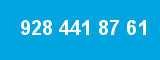 928 441 87 61 928 441 87 61
